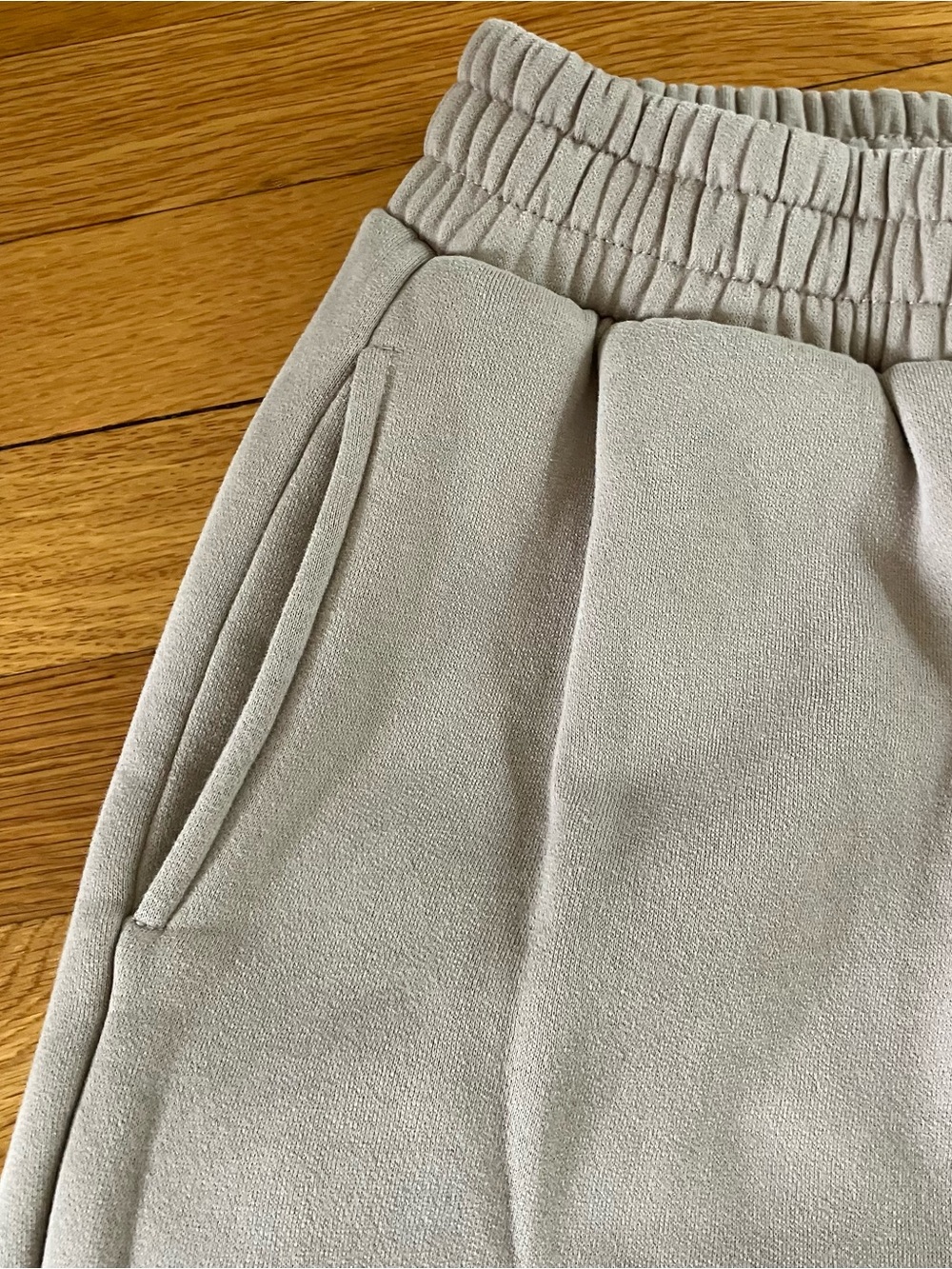 Comfrt Beige Neutral Cozy High Rise Lounge Sweats Sweatpants XL Extra Large - Picture 12 of 13